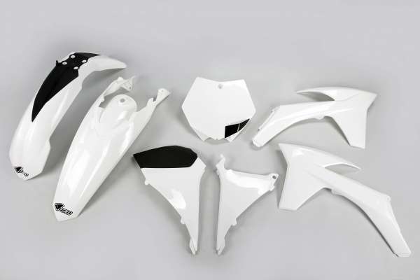 Plastic Kit white for Ktm SX 250 - SX 125 - SX 150 - SX-F 350 - SX-F 450 - SX-F 250 - XC 125 - XC 150 - XC-F 250 - XC 250 - ...